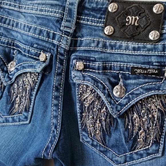 Miss Me Denim - Miss Me Jeans Boot JP5616B - Size 26